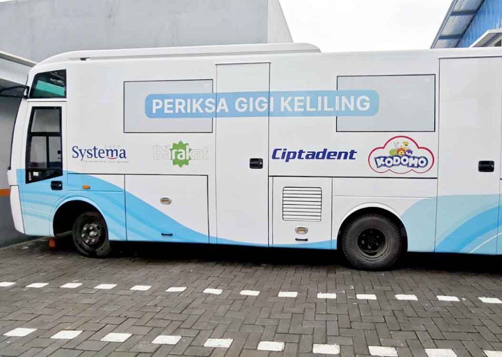 Lion Wings Luncurkan Bus Periksa Gigi Keliling