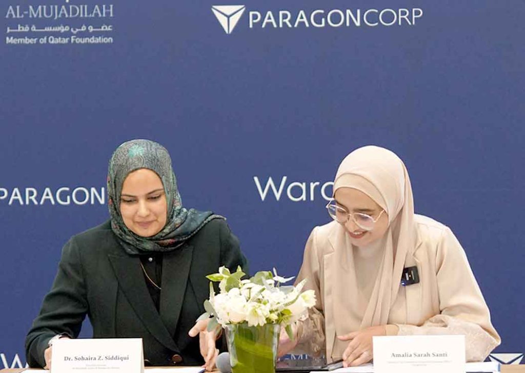 Kolaborasi Paragon Wardah dan Al Mujadilah Center Qatar Perkuat Ekosistem Global Women Leadership