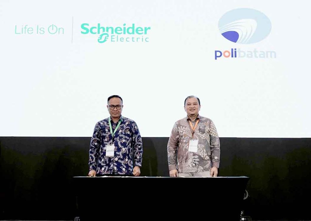 Dukung Industri 4.0, Schneider Electric dan Politeknik Negeri Batam Perkuat Pendidikan Vokasi