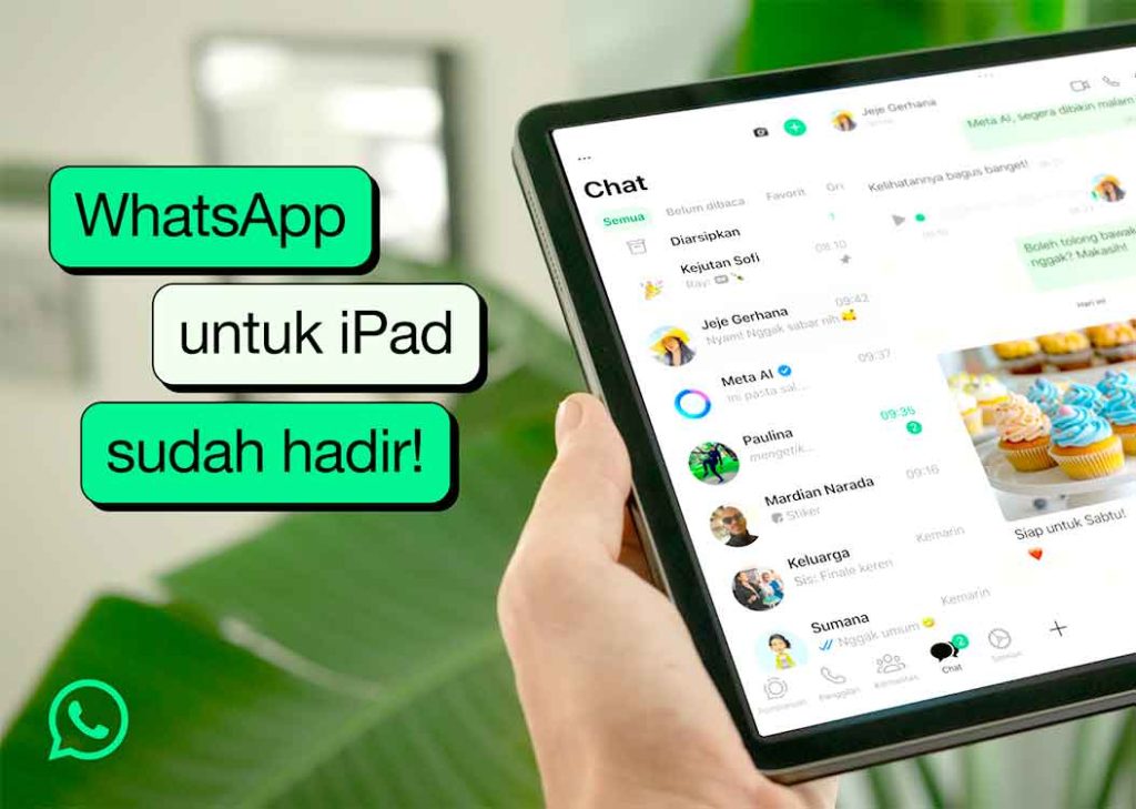 Yang Ditunggu, WhatsApp kini Hadir di iPad!