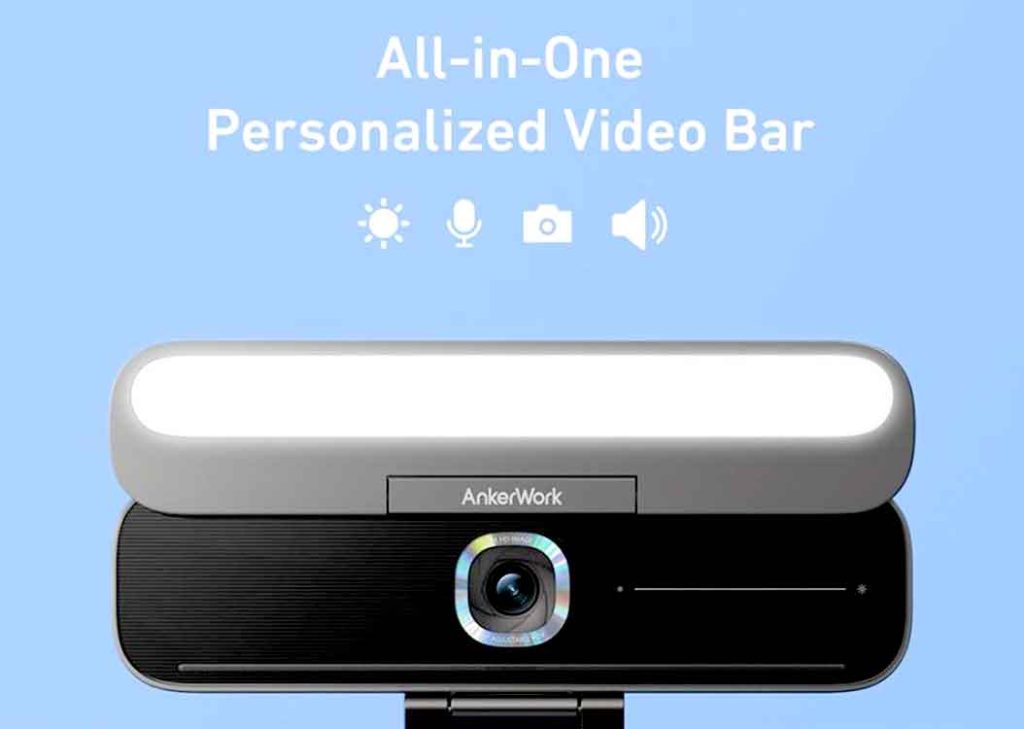 AnkerWork B600 Video Bar Siap jadi Solusi All-in-One di Setiap Aktivitas