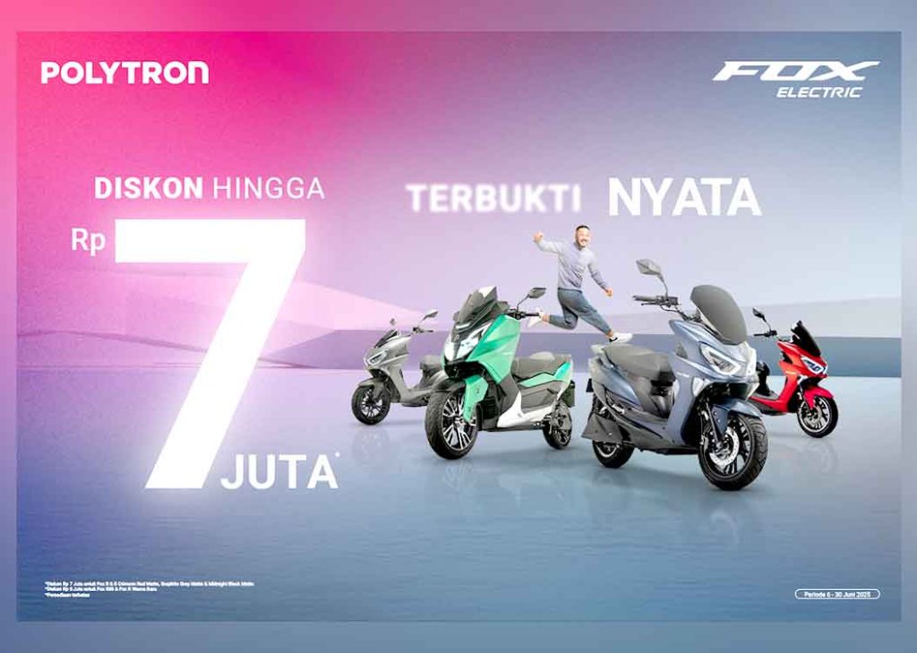 Polytron Beri Diskon Potongan Langsung Rp 7 juta