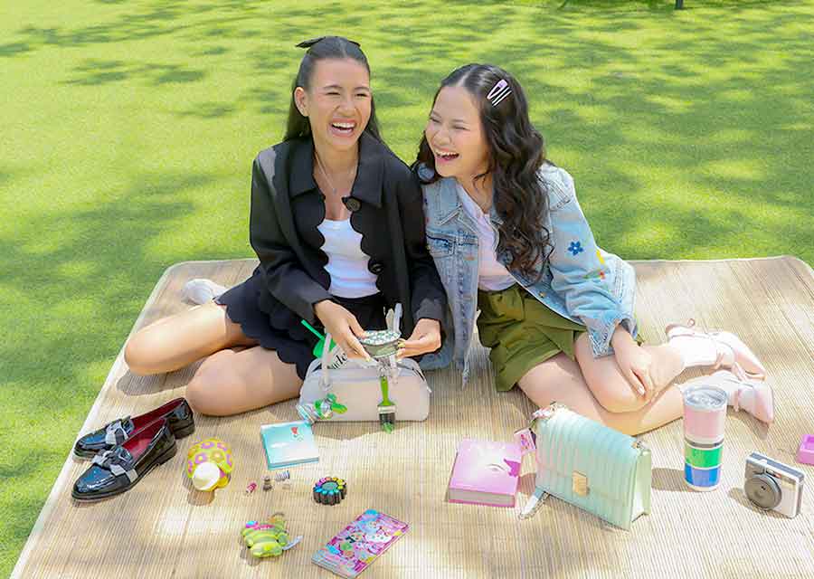 Intip Keseruan ala Hanggini dan Shenina Cinnamon dalam Balutan OOTD Bersama Kate Spade New York