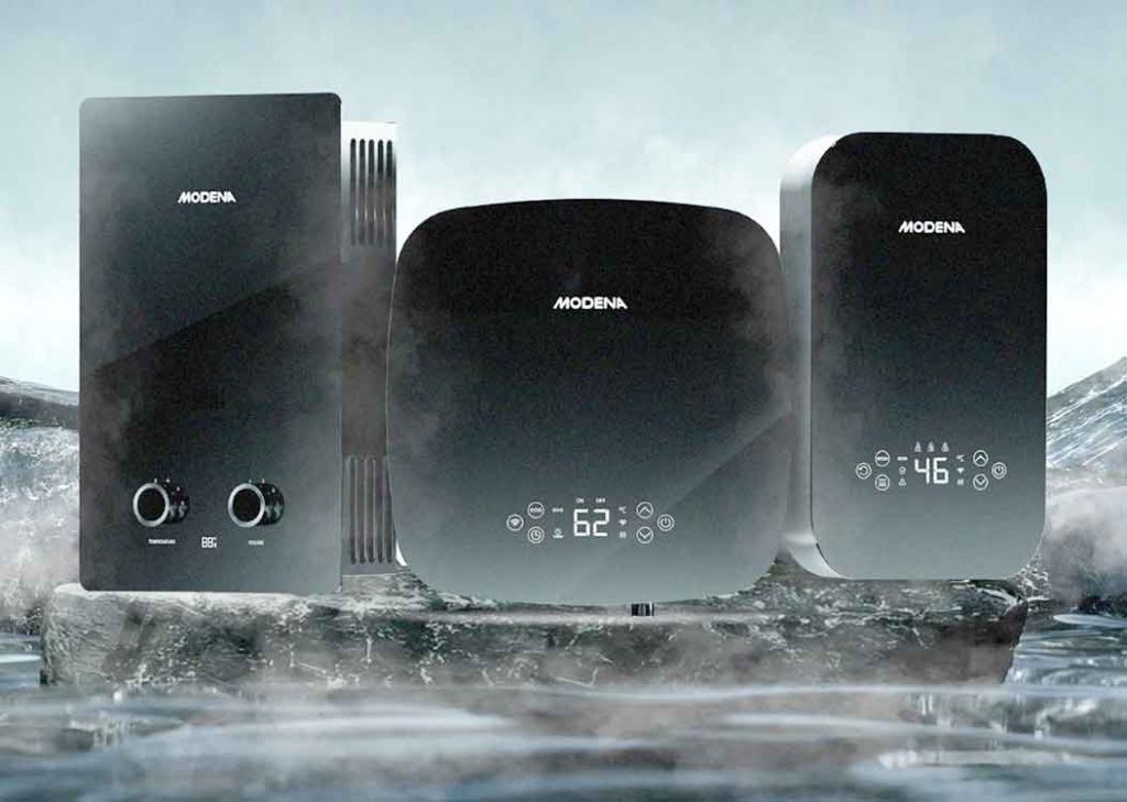 Modena Luncurkan Water Heater Flagship ‘Onyx Series’ dengan Desain Sleek