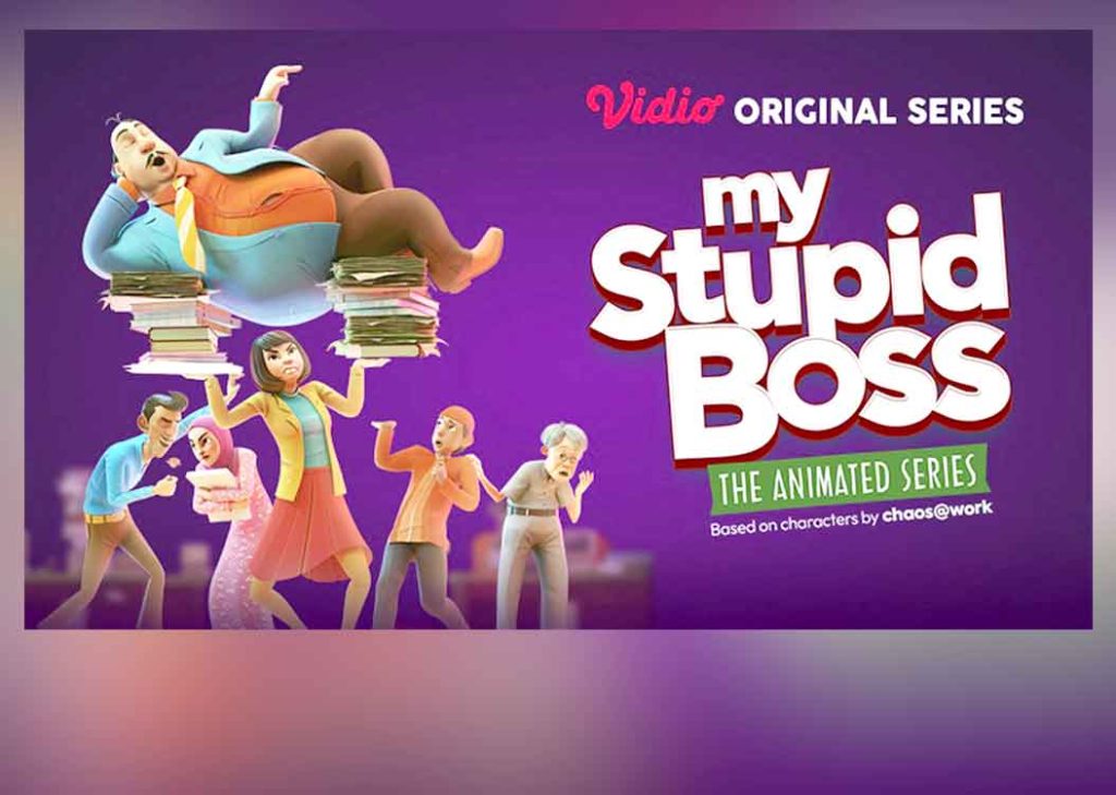 Vidio Luncurkan Gebrakan Baru! My Stupid Boss: The Animated Series