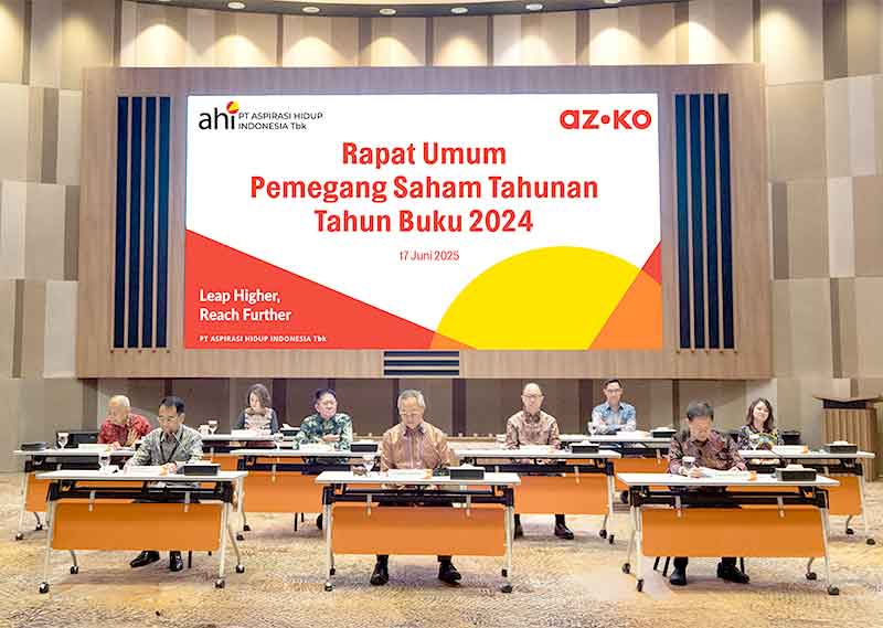 PT Aspirasi Hidup Indonesia Tbk Gelar RUPST Tahun Buku 2024