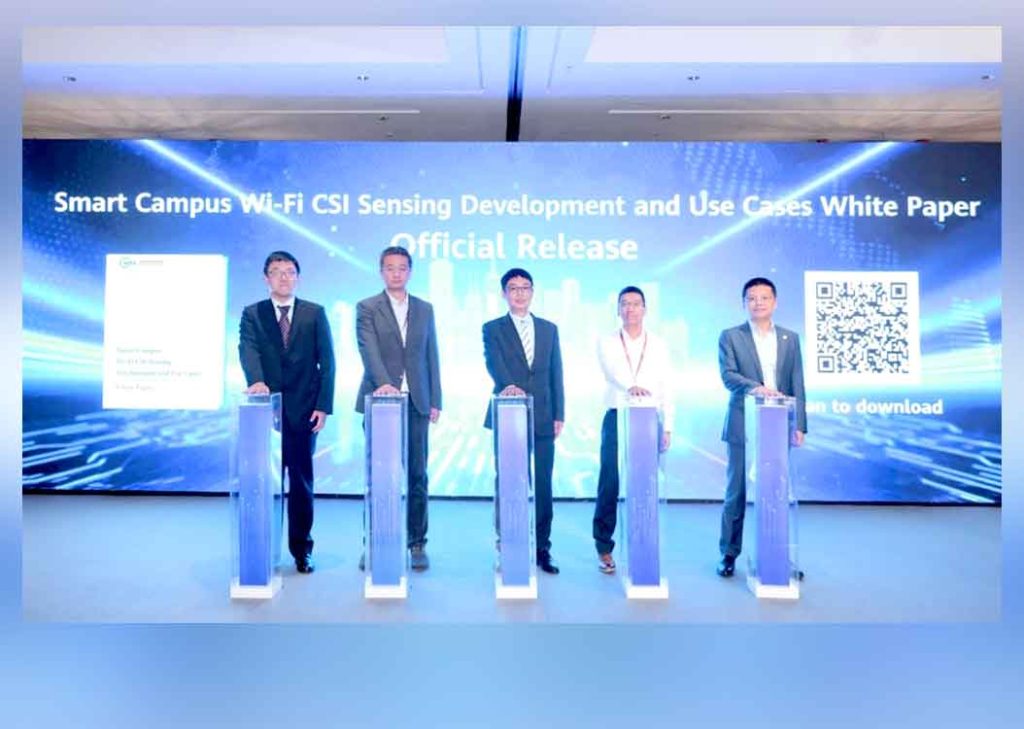 Huawei, WAA, dan Pelopor Industri Luncurkan Kajian Studi Kasus Penginderaan Wi-Fi CSI untuk Smart Campus