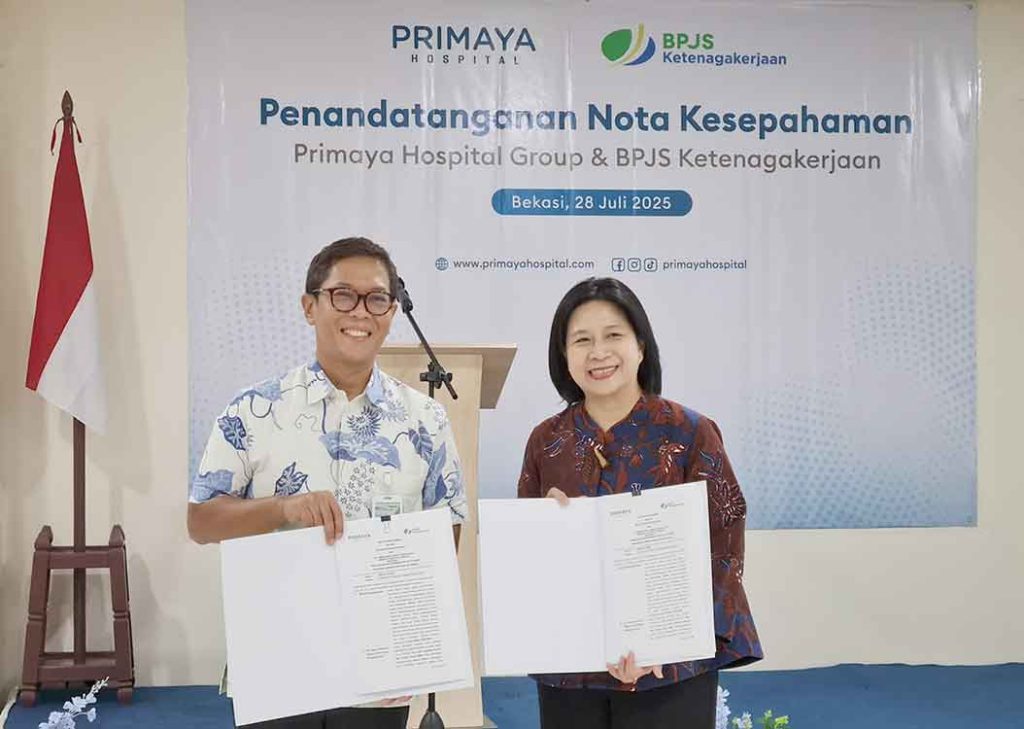 Primaya Hospital dan BPJS Ketenagakerjaan Perkuat Sinergi Lindungi Kesehatan Pekerja