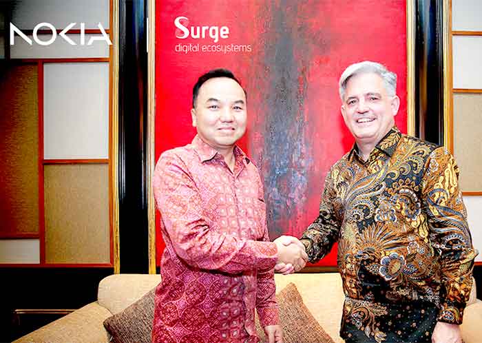 Kolaborasi Surge dan Nokia Hadirkan Internet Merata di Indonesia