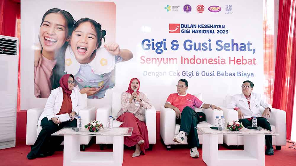 Pepsodent Bantu Masyarakat Waspadai Masalah Gusi di Bulan Kesehatan Gigi Nasional 2025