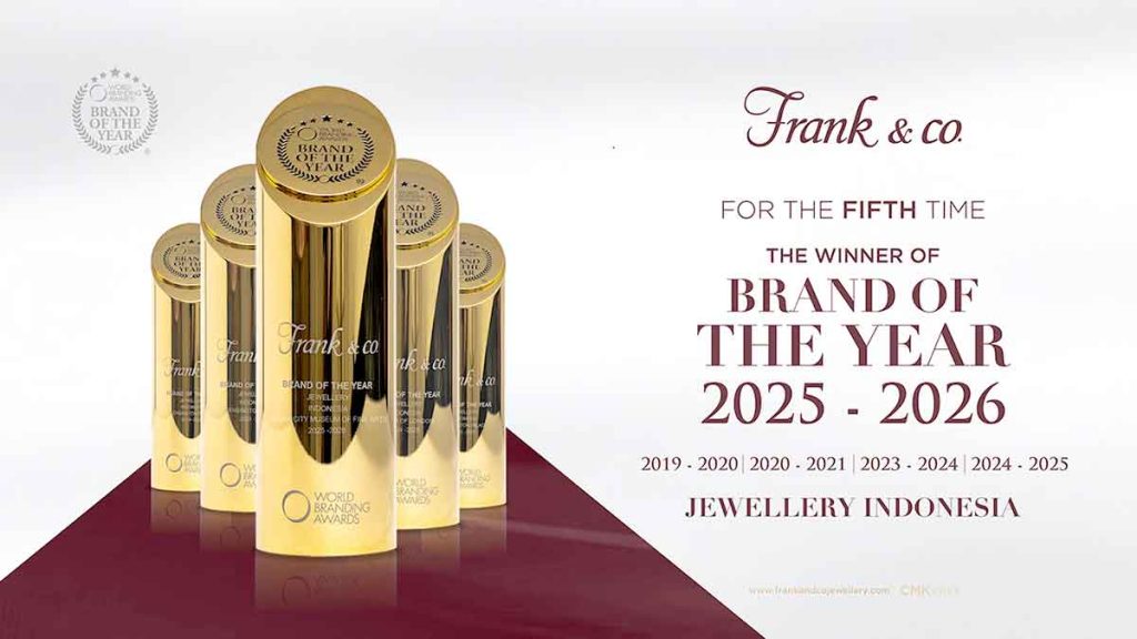 Frank & co. Raih ‘Brand of the Year’ di 2025-2026 World Branding Awards
