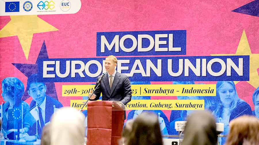 Universitas Airlangga Jadi Tuan Rumah Model European Union Pertama Indonesia
