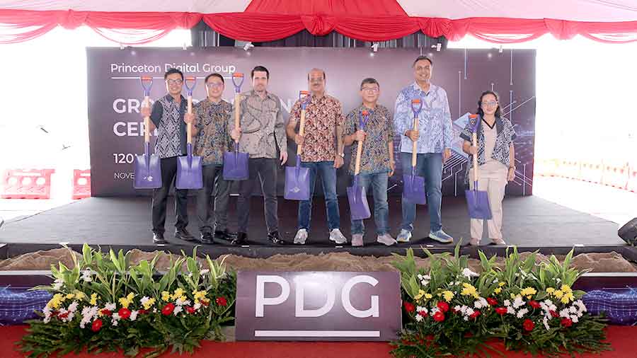 Princeton Digital Group Mulai Bangun Kampus Pusat Data Jakarta Kapasitas 120 MW