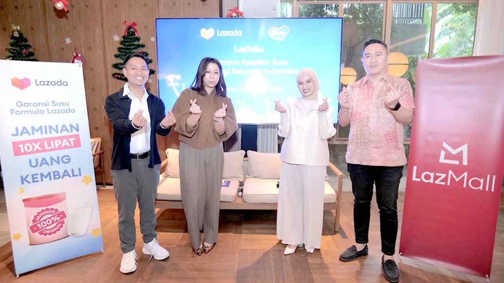 Lazada dan Bebelac Dorong “Program Garansi Susu Formula“