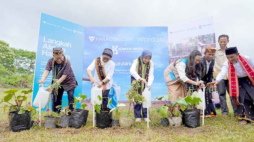 Paragon Wardah Hadirkan Akses Air Bersih untuk Masyarakat di NTT