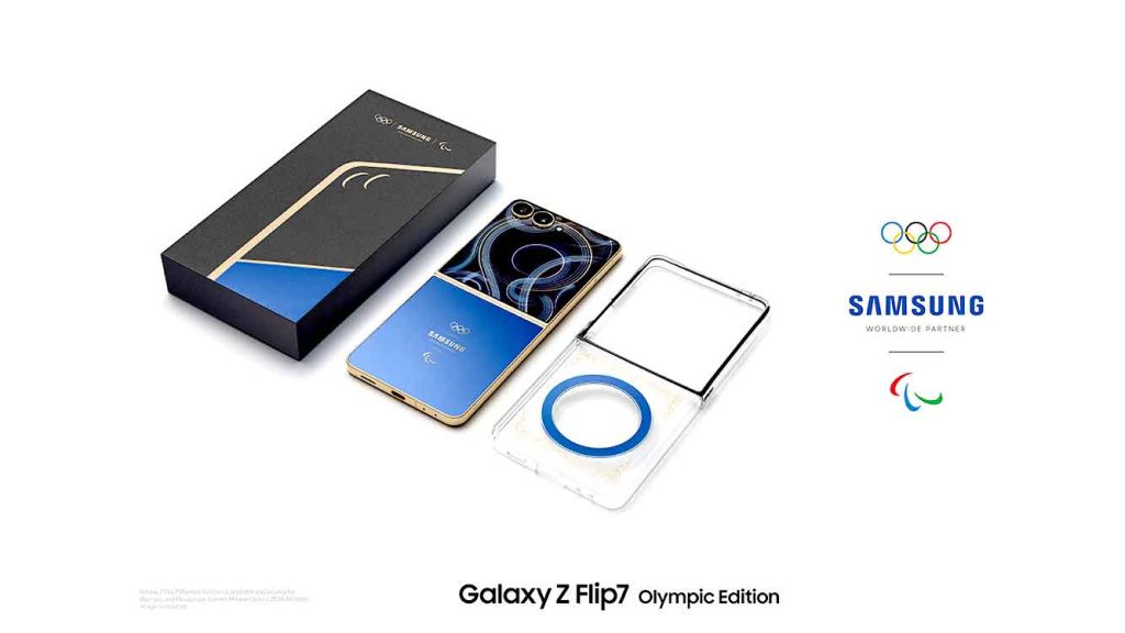 Samsung Luncurkan Galaxy Z Flip7 Olympic Edition