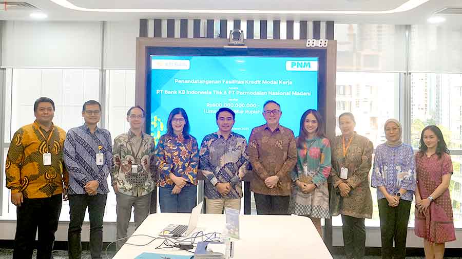 KB Bank Salurkan Kredit Rp500 Miliar ke PNM untuk Pelaku Usaha Mikro