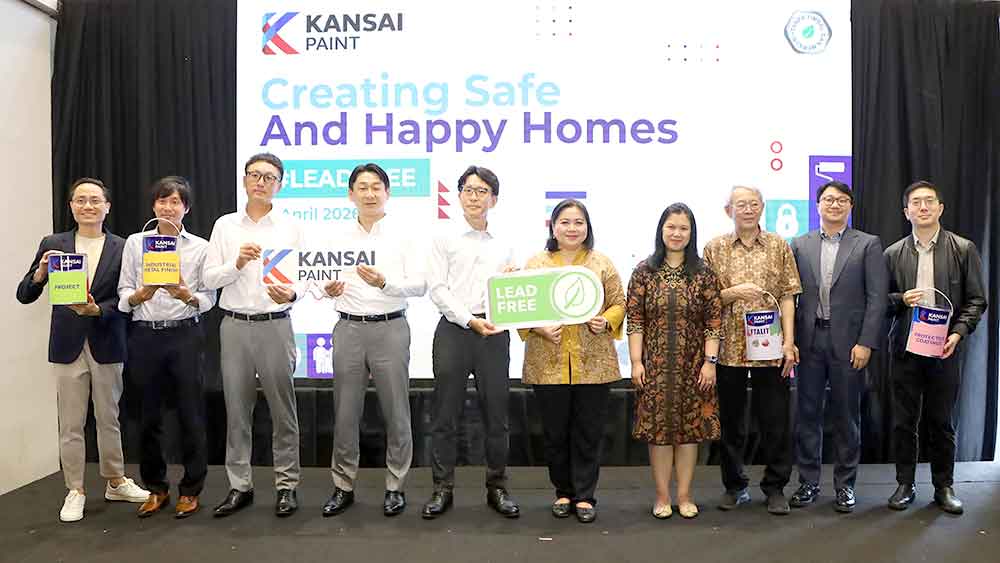 Kansai Paint Hadirkan Inovasi Cat Bebas Timbal untuk Hunian Sehat
