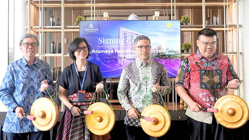 Astra Land Indonesia Gandeng Kozystay Kelola Unit Arumaya Residences