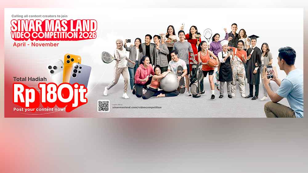 Sinar Mas Land Video Competition 2026 Siapkan Hadiah Total Rp180 Juta