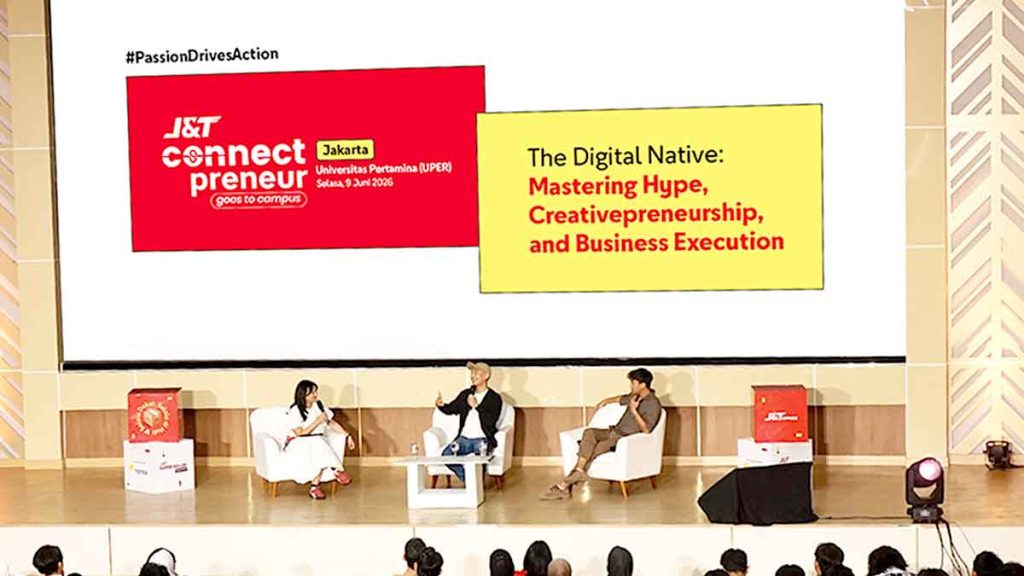 J&T Express Sukses Tutup Roadshow Kampus di Jakarta J&T Connect Preneur Goes to Campus Jakarta